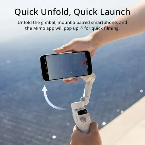 DJI Osmo Mobile Gimbal Quick Launch Feature