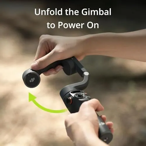 DJI Osmo Mobile Gimbal Unfolding Guide