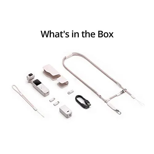 DJI Osmo Pocket 3 Sunset White Edition Contents