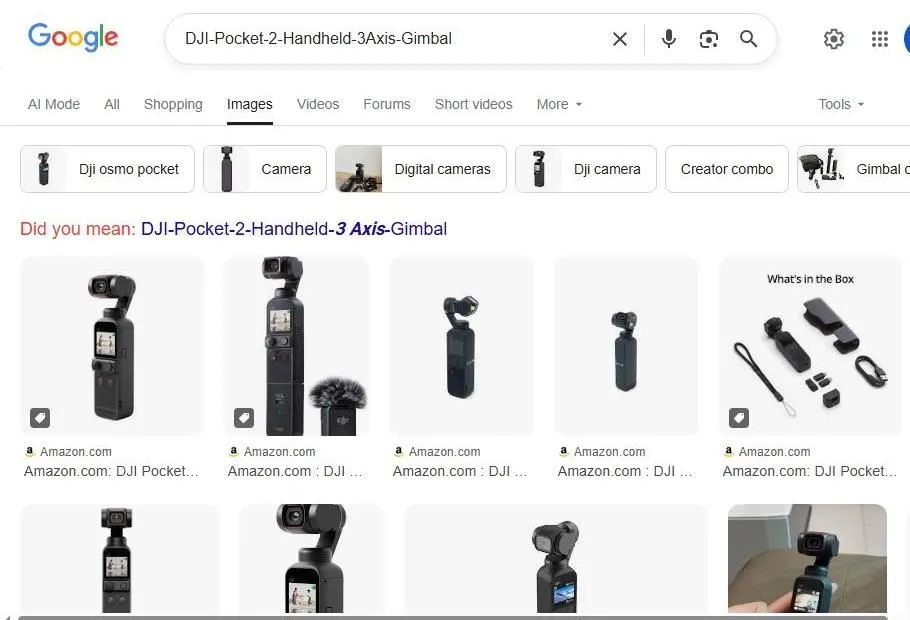 DJI Pocket 2 Google Search Results