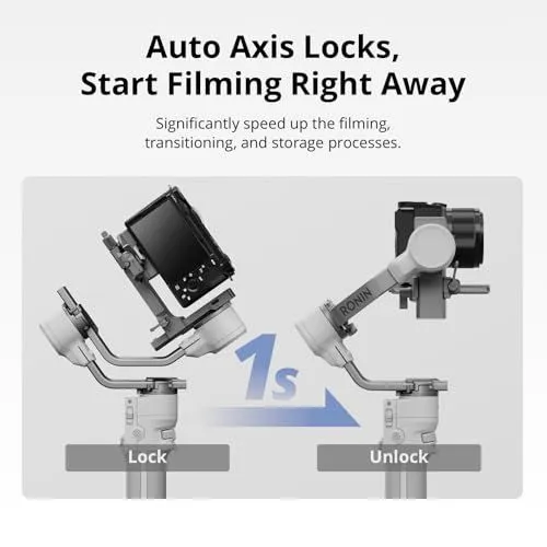 DJI Ronin Automated Axis Locking Feature