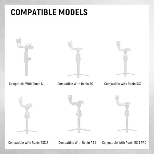 DJI Ronin Compatible Models List