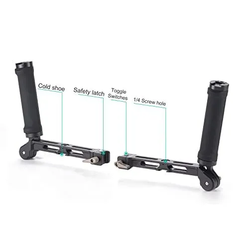 Dual Handheld Camera Rig Grips