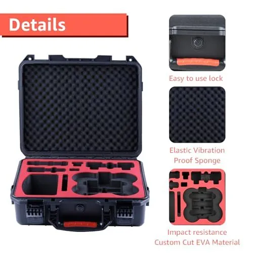 Durable Protective Hard Case with Custom Foam Interior