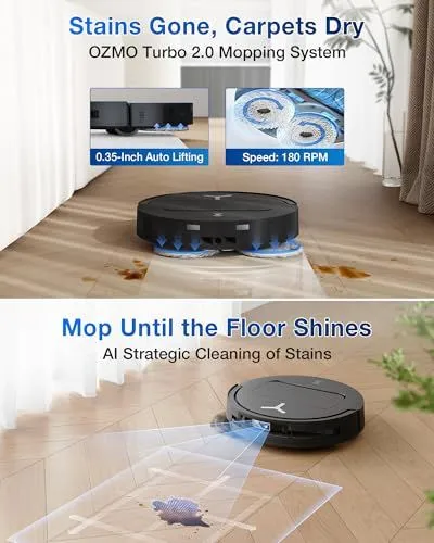 ECOVACS OZMO Turbo 2.0 Mopping System Product Features