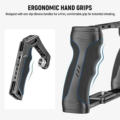 Ergonomic Camera Rig Hand Grips