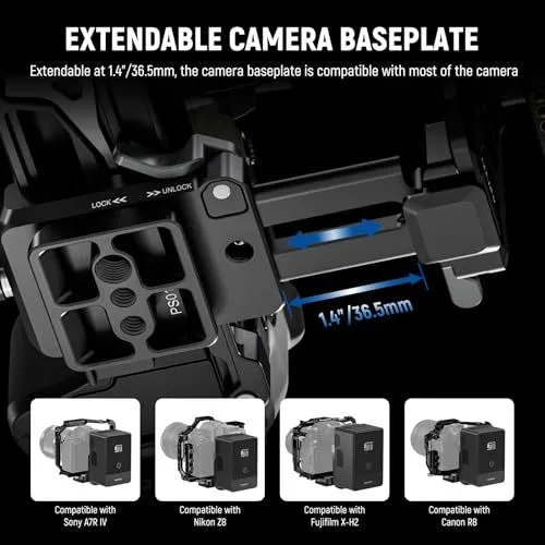 EXTENDABLE CAMERA BASEPLATE ADVERTISEMENT