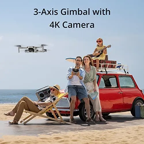 Family Beach Day with 4K Drone