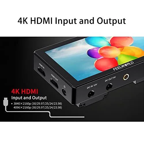 FeelWorld 4K HDMI External Monitor
