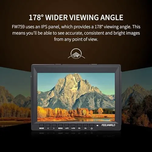 FEELWORLD FW759 IPS Monitor Product Overview