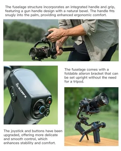 FeiyuTech Scorp 2 Gimbal Features and Ergonomics