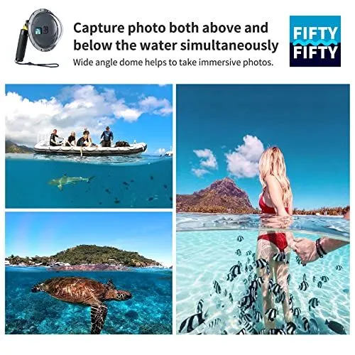 Fifty-Fifty Underwater Dome Lens