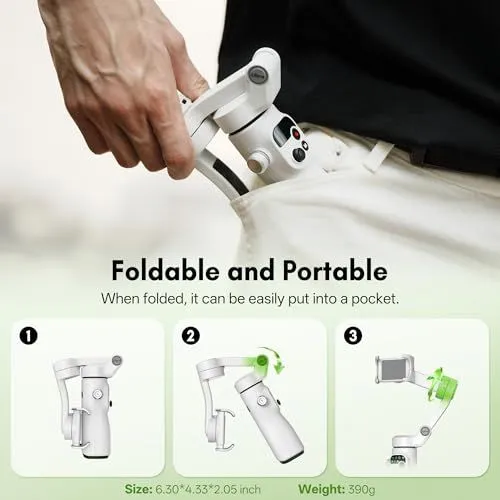 Foldable and Portable Smartphone Gimbal