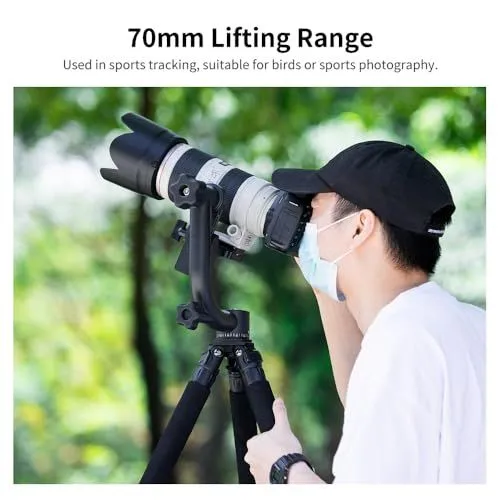 Gimbal Tripod Head for Wildlife and Sports Photography