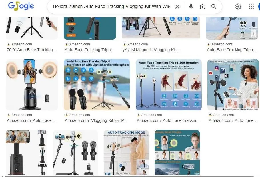 Google Image Search Results for Auto Face Tracking Vlogging Kits