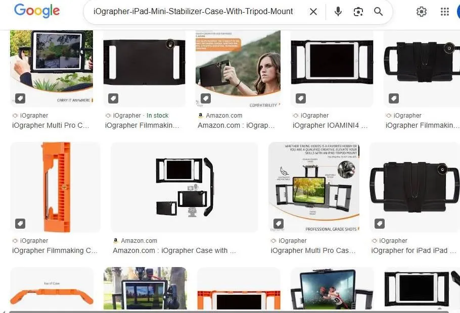 Google Image Search Results for iOgrapher iPad Mini Stabilizer Case