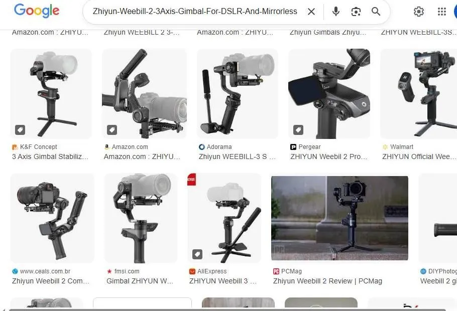 Google Image Search Results for Zhiyun Weebill Gimbals