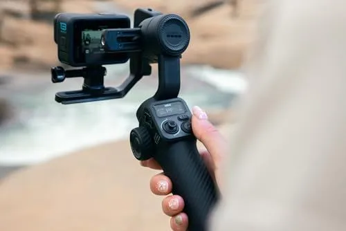 GoPro Camera on Handheld Gimbal