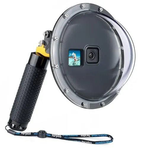 YALLSAME Underwater Dome Port For GoPro Hero 13/12/11/10/9
