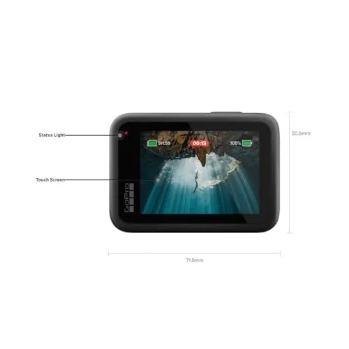 GoPro Hero Rear View Technical Specifications