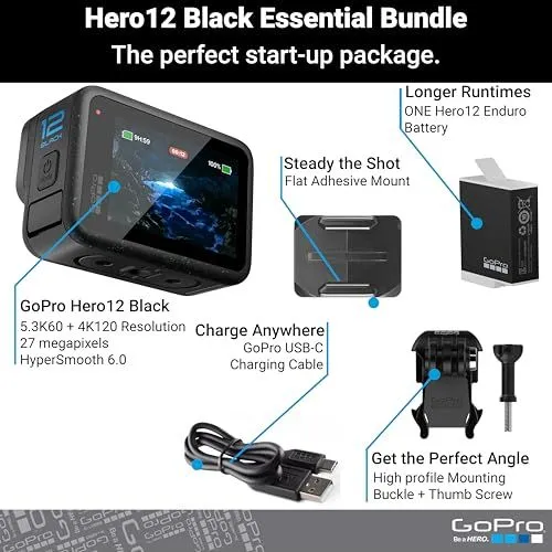 GoPro Hero12 Black Essential Bundle Overview