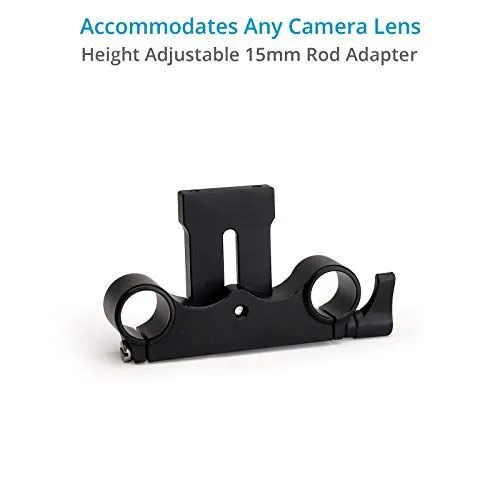 Height Adjustable 15mm Rod Adapter