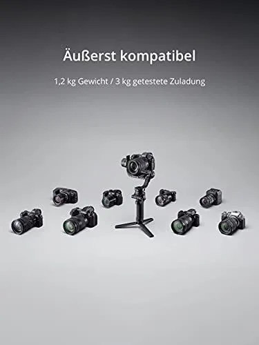 Highly Compatible Camera Stabilizer Product Showcase