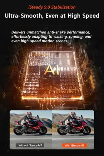 Hohem iSteady 9.0 Stabilization Technology