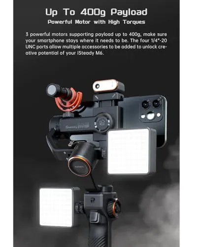 Hohem iSteady M6 Gimbal Stabilizer Features