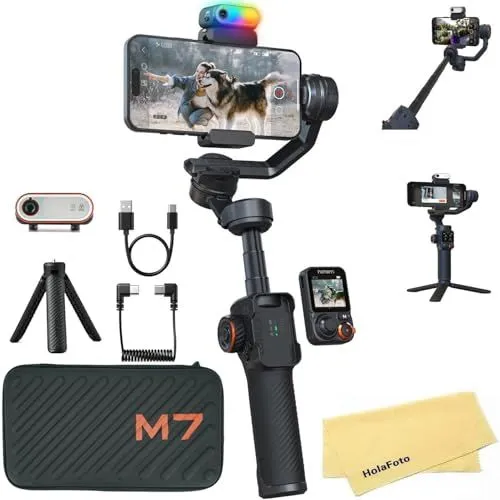 Hohem iSteady M7 Smartphone Gimbal With AI Tracking And Remote