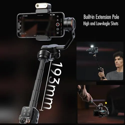 Hohem iSteady M6 Smartphone Gimbal with Built-in Extension Pole