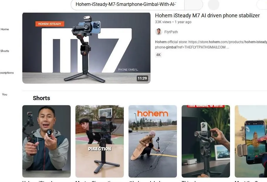 Hohem iSteady M7 Smartphone Gimbal Review Overview
