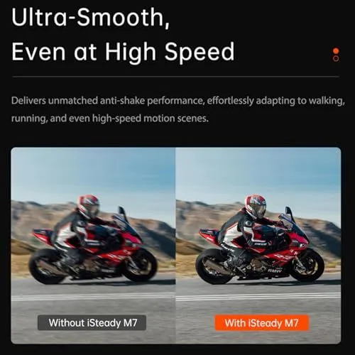 Hohem iSteady M7 Stabilization Comparison