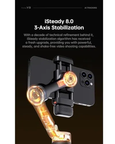 Hohem iSteady V3 Gimbal Stabilization