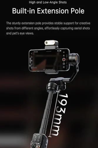 Hohem iSteady V3 Gimbal with Built-in Extension Pole