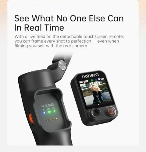 Hohem iSteady V3 Ultra Gimbal with Detachable Remote