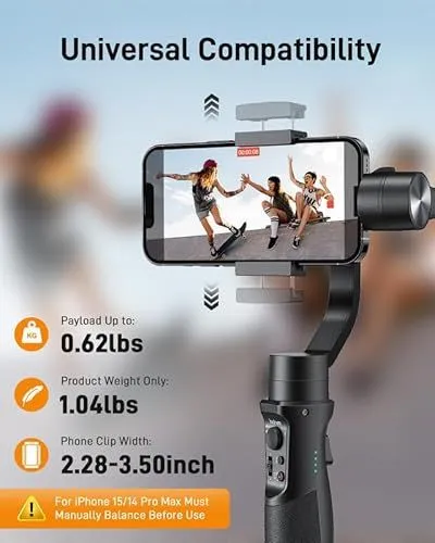 Hohem Smartphone Gimbal Compatibility and Specs