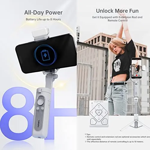Hohem Smartphone Gimbal Stabilizer Features