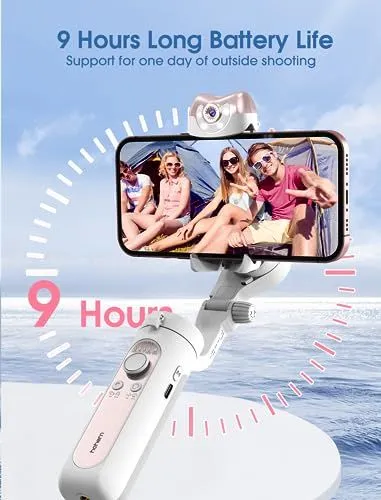Hohem Smartphone Gimbal with 9 Hours Battery Life
