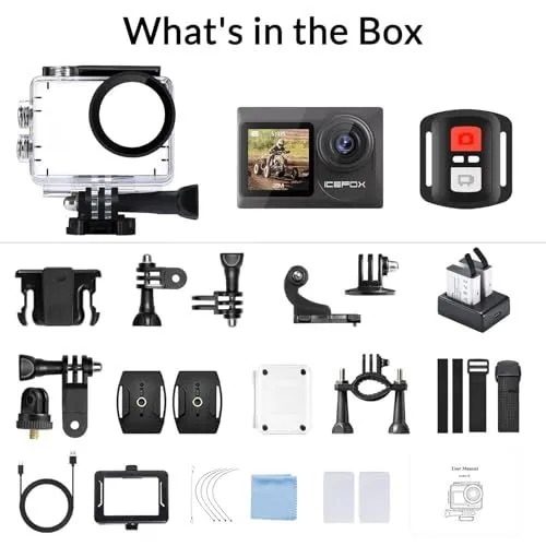 ICEFOX Action Camera Accessory Kit
