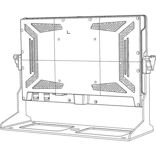 Industrial Monitoring Display and Support Bracket