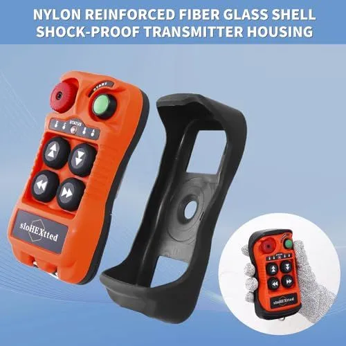 Industrial Remote Control with Shockproof Housing