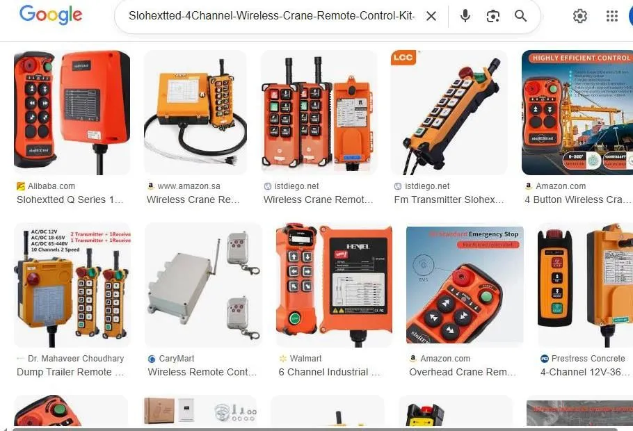 Industrial Wireless Remote Control Kits