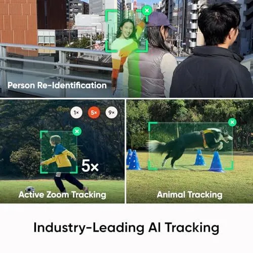 Industry-Leading AI Tracking Features