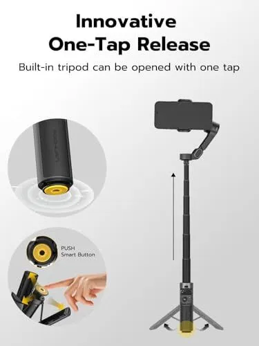 Innovative One-Tap Tripod Release