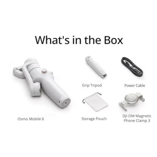 Inside the DJI Osmo Mobile 6 Box