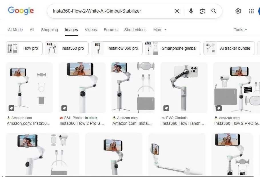 Insta360 Flow 2 Search Results