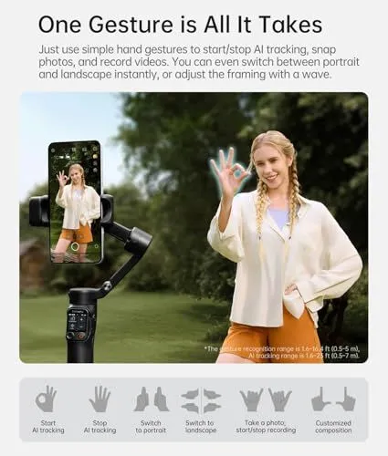 Insta360 Flow AI Tracking and Gesture Control Guide
