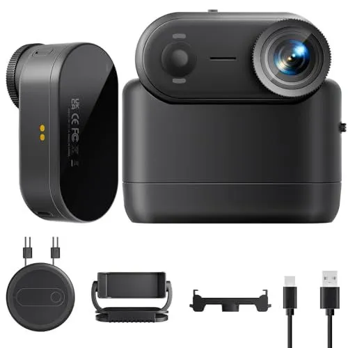Euorosi 4K Waterproof POV Vlogging Camera With EIS Stabilization