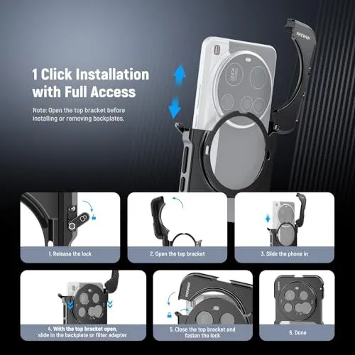 Installation Guide for Neewer Phone Cage